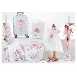 BULA Σετ Βάπτισης Ξύλινο κουτί κολοκύθα Κ2609